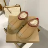 Kapcie tazz platforma kapcie wełniane kostki botki australia butów buts designer śnieżny but kasztanowy mody mody mody fur