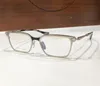 Neue Modedesign-Quadrat-Titanrahmen-optische Brille 8001 Vintage-Einfachstil-High-End-Brille mit Box für verschreibungspflichtige Brillengläser