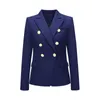 LuxuryFashion Ropa de mujer Blazers Trajes de mujer de alta calidad Abrigo Diseñador Ropa de mujer Chaqueta 4 colores Tamaño S-XL