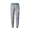 Men's Pants Funny PrintMens Cotton Autumn Winter Gray Men Joggers Sweatpants Plus Size Black Trouser Pantalon