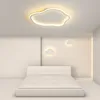 Nuage chambre plafonnier Simple moderne minimaliste créatif chambre lampes nouvelle fille chambre d'enfants lampe Led lumières luminaire