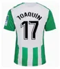 2023 2024 Real Betis Soccer Jerseys Copa Del Rey Final Loin Joaquin B.Iglesias Camiseta de Futbol Juanmi Estadio La Cartuja Troisième 2023 Gardien de but spécial enfants