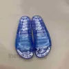 LuxuryFlip Flops Slippers Transparent Jelly Designers Slides Platform Holes Sandals For Men Women Fashion Trend Summer Shoes Rubber Loafers