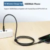 USB3.2 إلى النوع C Cables 10GBPS USB 3.2 TYPE-C نقل البيانات SSD القرص الصلب PD 60W 3A كابل الشاحن السريع 3M