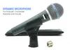 10 pièces Microphone filaire professionnel de qualité supérieure BETA58A Super-cardioïde BETA58 micro dynamique pour Performance karaoké voix en direct