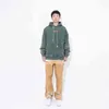 Fleece Street 디자이너 고급 면화 남자 후드 갤러리 패션 부서 낙서 낙서 긴 슬리브 코트 높은 느슨한 스포츠 아메리칸 후드