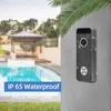 Videodörrtelefoner Hem Intercom Telefon för lägenhet 7 "Monitor 1200TVL Doorbell Camera med rörelsedetektering Auto Record