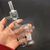 Gros percolateur verre Bong narguilés recycleur eau brûleur à mazout tuyaux 14mm joint femelle Dab Rigs avec huile Banger ou tabac fumant bol