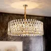 H￤nglampor Post Modern Light Luxury Crystal E14 LED Lamp Atmosphere vardagsrum mat inomhus dekoration h￤ngande lykt￤ndare