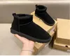 Hot ugges classical Short Miniwomen snow boots keep warm boot man womens Plush casual Sheepskin Suede shoes chestnut uggssy