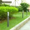 방수 LED 정원 잔디밭 램프 현대 알루미늄 기둥 기둥 야외 안뜰 빌라 풍경 볼라드