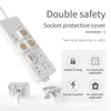 Corner Edge Cushions Lervanla Child Safety Socket Protective Cover Baby Anti-Electric Shock Power Supply Plug 221101