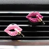 Decorações de interiores Acessórios sexy de carro para carro para meninas decoração aroma aroma de difusor de aroma no clipe de ventilação de batom de decoração automática