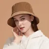 Wide Brim Hats Bucket Simple Women Autumn Winter Retro Corduroy Designer Streetwear Fisherman Caps Beach Cap Outdoor Unisex Panama 221031