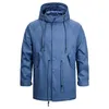 Men's Jackets YF33 Autumn And Winter Clothing Plus Size Men's Cotton Hooded Mens Coats