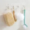 Crochets 10/20/30 pièces ménage Transparent fort crochet auto-adhésif porte mur cintre stockage ventouse cuisine salle de bain