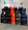 23S Luxurymen's Designer Down vest Jacket Luxury Outment Winter Jacket мода Письмо вышивать женские жилеты высококачественные шлевы размера M-3XL