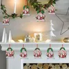 Dekorativa figurer Personlig DIY Christmas Tree Pendant Pet Family Harts Crafts Decoration Hanging Ornament For Home