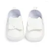 Pierwsze spacerowicze 2022 The Princess Bow Baby Shoes Sofe Sole Girl