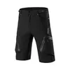 Aparel de motocicleta 7 cores homens shorts de bicicleta respirável Bike de montanha solto de pilota