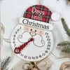 Kerstdecoraties 2022 HOUTEN ORNAMENTEN CREATIEVE COUNTDOWN HOME Decoratie Feestelijke feestartikelen