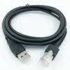 기호 LS2208 LS4208 DS6708 LS1203 용 100pcs USB 2m 직선 데이터 케이블