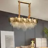 Kroonluchters kunstontwerp led kroonluchter verlichting voor woonkamer creatief huisdecor goud kristallen verlichting fixtur luxe interieur decoratielampje