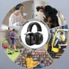 ヘッドフォンイヤホンZohan電子ヘッドフォン50 Bluetooth Earmuffs聴覚保護音楽安全騒音削減ヘッドフォン