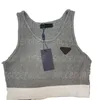 Sexy Cropped Womens Sweater Vest Knit Sleeveless Tank Top Street Style Knitted Camis