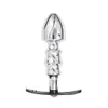 Jouets sexuels Masser Metal Anal Plug avec Corlor Jewel 4 Style Steel Butt For Women Hommes portant un univers d'unit￩ ext￩rieur toute la journ￩e