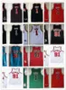 2022 Novo Retro Mitchell e Ness Basketball Jerseys 1 Derrick Rose 08-09 91 Dennis Rodman 95-96 97-98 Amarelo branco