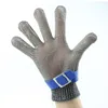 Stainless Steel Grade 5 Anti-cut Wear-resistant Slaughter Gardening Hand Protection Labor Insurance Steel Wire Gloves 1pcs