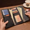 Wallets Fashion Long Women Wallets High Quality PU Leather Women's Purse and Wallet Design Lady Party Clutch Female Card Holder L221101