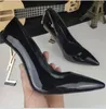 Femmes robe chaussures talons hauts femmes concepteur en cuir véritable pompes dame sandales de mariage noir doré or 10 cm talon 2