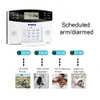 Alarm systems Wofea Home Security GSM System With Wired Type Door PIR Sensor 7 Zone 99 Wireless zone 221101