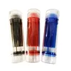 Fumer coloré en plastique Transparent 6 tubes de remplissage cône porte-cigarette herbes sèches pots de tabac moudre broyeur broyeur meulage haché boîte de rangement étui