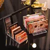 Storage Boxes Seven Grid Eyeshadow Tray Brush Holder Makeup Box Powder Tool Desktop Jewelry Organizadores De Maquillaje