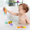 Спиннинг Топ 3PCS SUSCTION CUP SPINNER TOY для детских сенсорных игрушек младенца по подарки по подаркам на день рождения подарки малышей 1-3 года 221101