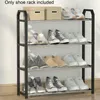 Clothing Storage Non-woven Shoe Rack Hall Closet Adjustable Removable Door DIY Easy To Install