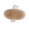 Bath Brush Dry Skin Soft Natural Wooden Bath Shower Bristle SPA Body Brushs Without Handle wly935