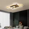 Kroonluchters slaapkamer kantoor lamp plafond goud/zwarte Noordse woonkamer eenvoudige moderne sfeer mode dineren verlichting