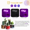 Cultiver des lumières lampe de croissance des plantes pour les semis d'intérieur fleur Fitolampy boîte de tente de croissance 45/35/15W lumière de jardin USB 5V PC lampes en aluminium