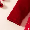 Robes de fille Noël pour filles enfant en bas âge enfant enfant ceinture rouge imprimé fête tulle fille noël princesse costumes 221101