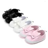 Pierwsze spacerowicze 2022 The Princess Bow Baby Shoes Sofe Sole Girl