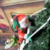 Juldekorationer kl￤ttrar stege jultomten Merry Tree H￤ngande ornament Xmas dekoration heminredning gott ￥r 2022