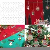 Keychains 28tf 72pcs Clear redondo ornamento de natal de Natal Diy em branco Bulbo de Natal