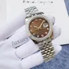 womens watch Pink mechanical diamond watchs Christmas automatic luxury watches rose gold size 36MM sapphire glass waterproof desig284e