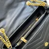 Top designer tas dames mode handtas schoudertassen lederen gouden kettingbrief messenger dames cross body portemonnee luxe avondtas tassen
