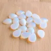 Natuurlijke witte opaal edelstenen traan 13x18 mm cabochon geen gat losse kralen voor doe -het -zelf sieraden maken oorbellen armbanden ketting ringen accessoires U3219