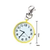 Hemşire Pocket Watch Keychain Su Geçirmez Dijital Kuvars İzle Yaratıcı Hediye Anahtar Zinciri Keyasyon RRA410